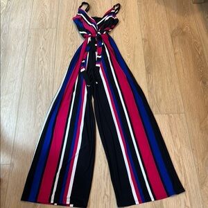 Striped Multicolor Jumpsuit